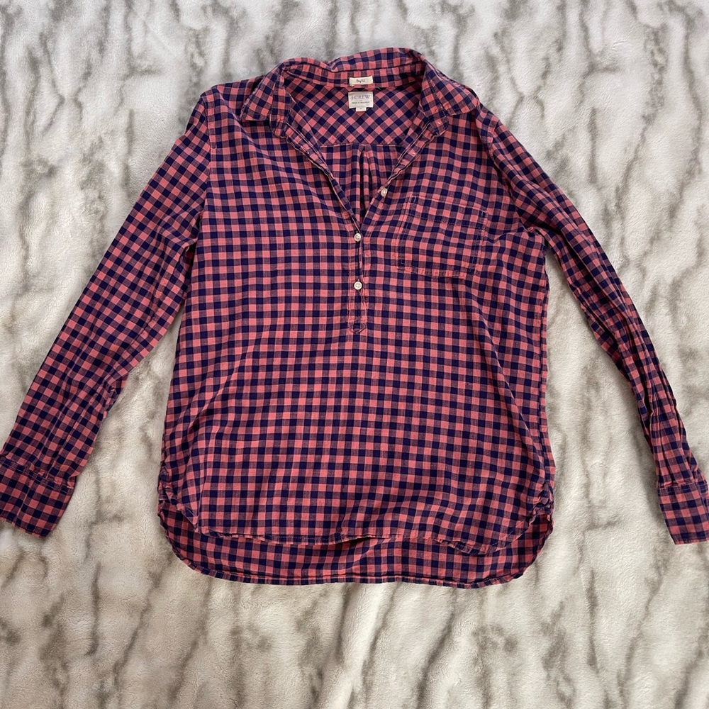 JCrew Plaid Shirt